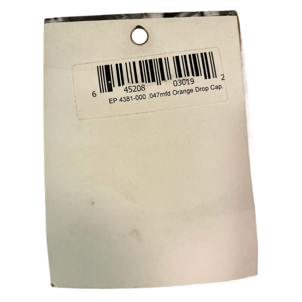 Spraugue - .047mfd 600V - Orange Drop Capacitors - Allparts EP-4381-000 (3 Pack)