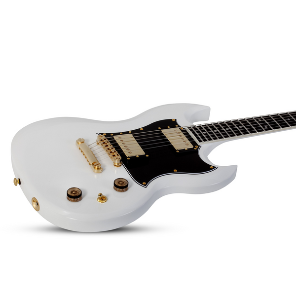 Schecter - ZV-H6LLYW66D - Zacky Vengeance Signature Electric Guitar - Gloss White Finish