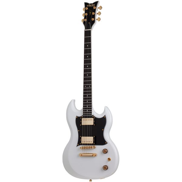 Schecter - ZV-H6LLYW66D - Zacky Vengeance Signature Electric Guitar - Gloss White Finish