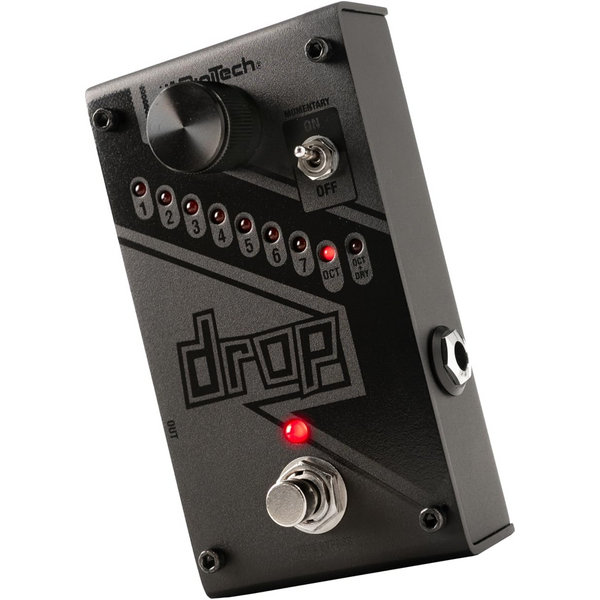 DigiTech - Drop - Polyphonic Drop-Tune Pitch-Shift Pedal - Limited-Edition Blackout Finish!