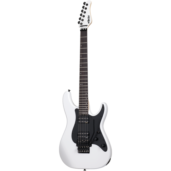 Schecter - Sun Valley Super Shredder - FR (Floyd Rose) + EMG Pickups - Electric Guitar - Gloss White Finish