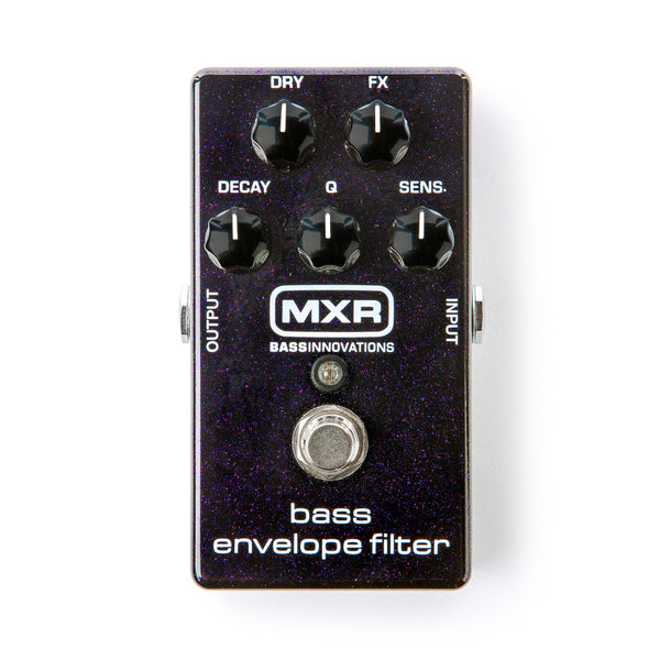 MXR - M82 Bass Envelope Filter - Effect Pedal - Purple Sparkle Finish