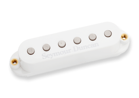 Seymour Duncan - STK-S4b Classic Stack Plus For Strat - Noiseless Single Coil Bridge Pickup - White Finish (11203-10-Wc)