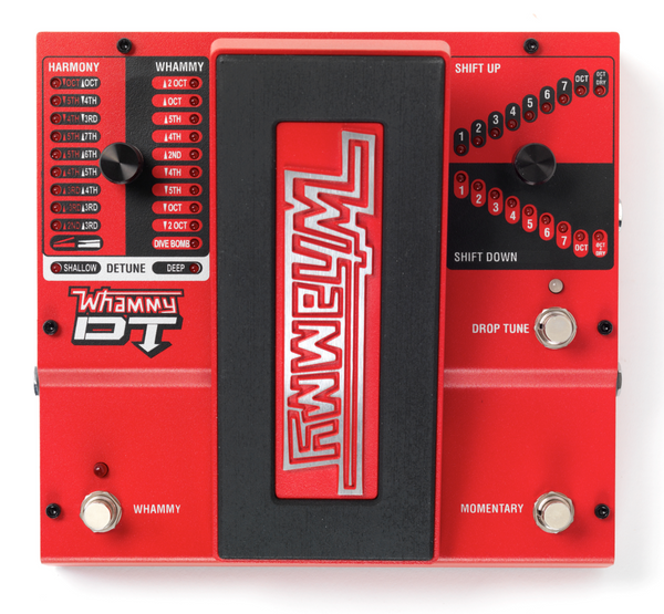 DigiTech - Whammy DT - Drop Tuning Pedal - Red Finish