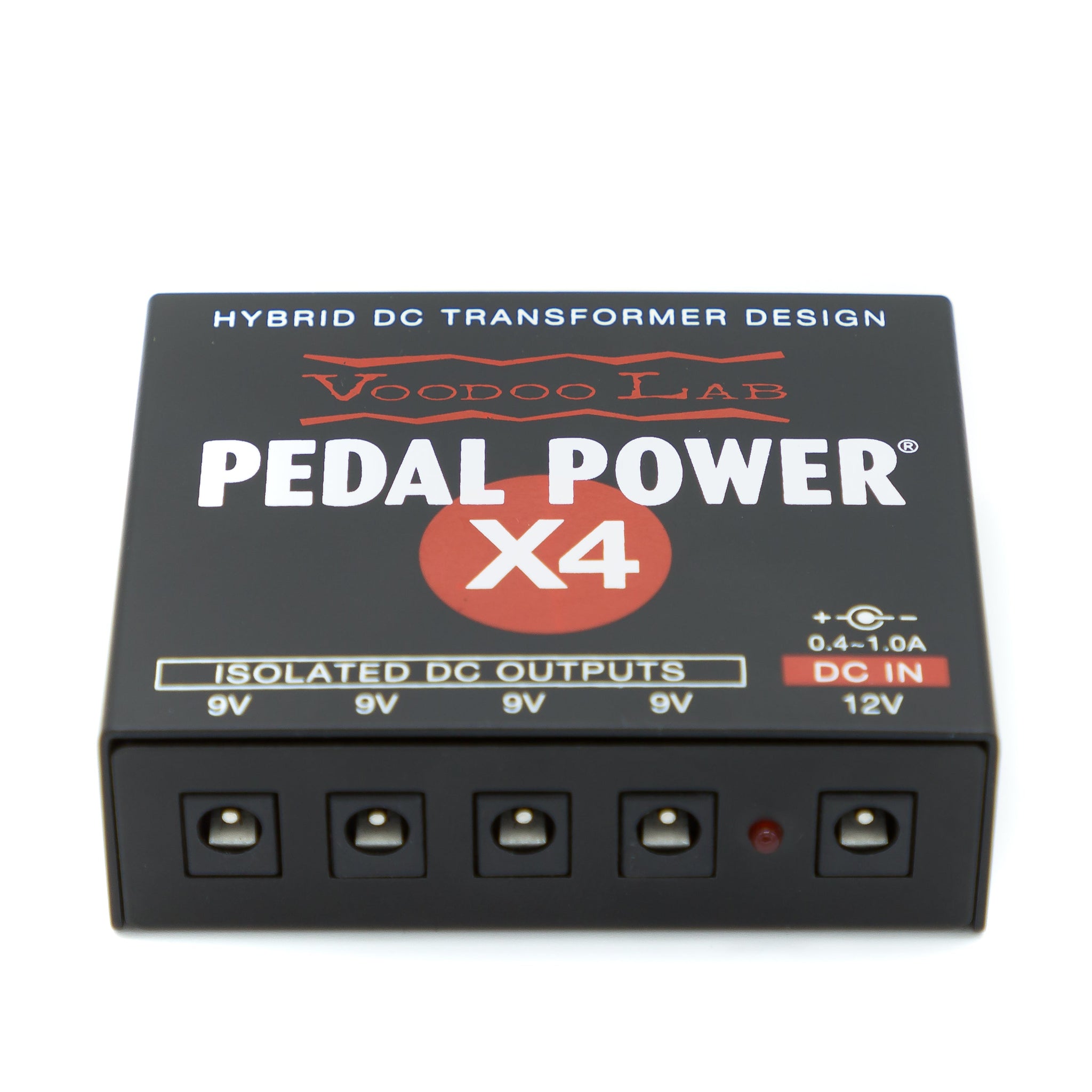 Voodoo Lab - Pedal Power X4 - 4 Isolated 9V 500mA DC Outputs