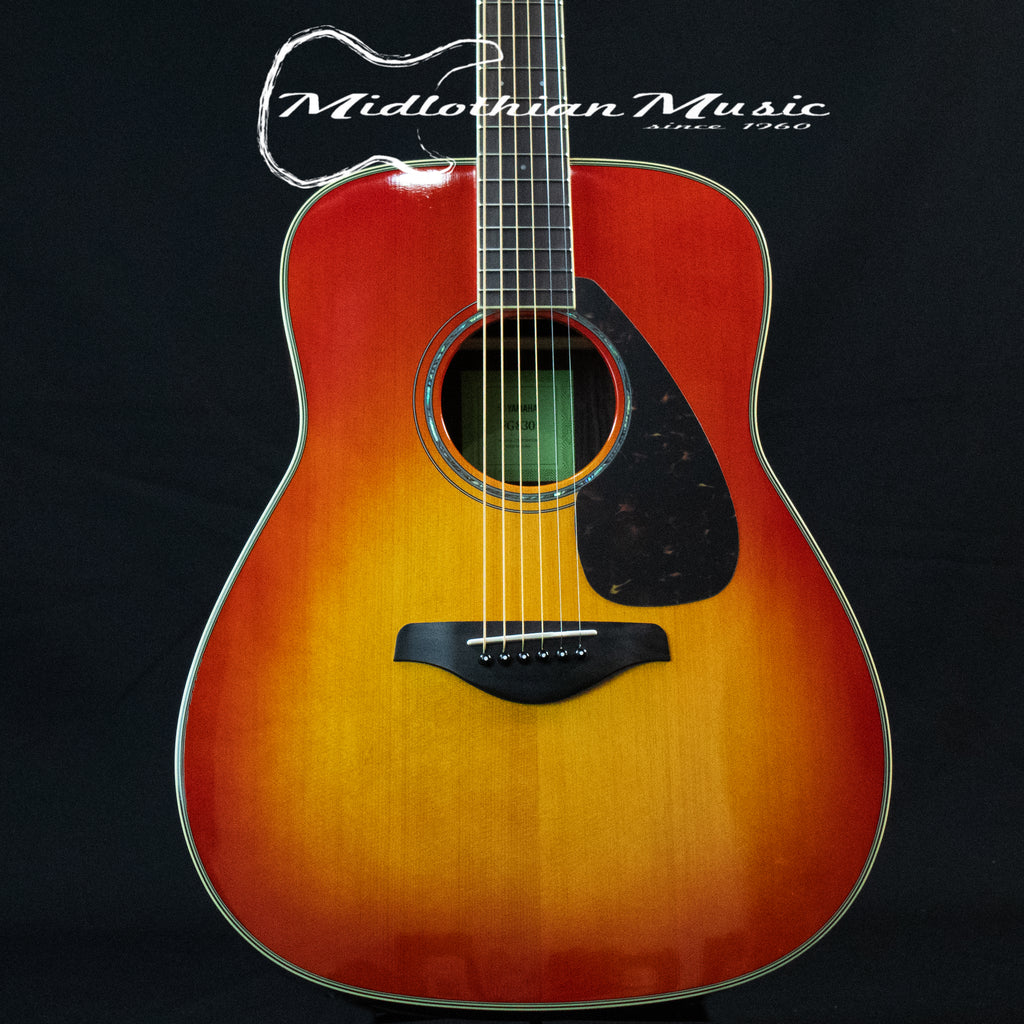 Yamaha FG830 Dreadnought Acoustic Guitar - Autumn Burst Gloss