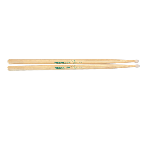 Regal Tip By Calato 5B Nylon Tip Drum Sticks w/Green Stick Man (1 Pair)