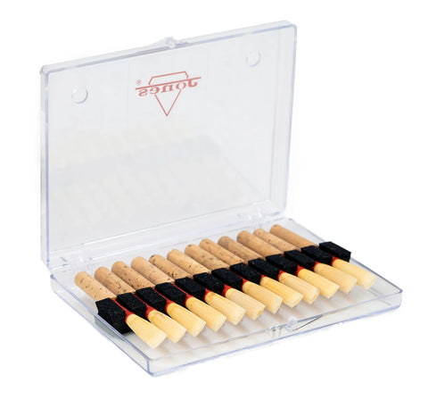 Jones Oboe Reeds Case - 12 Reeds 101CS - Clear Finish