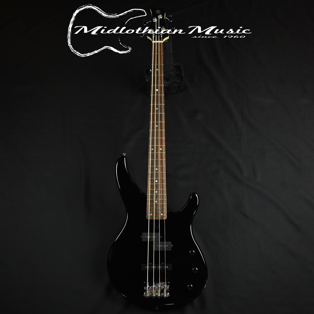 Yamaha TRBX174 - 4-String Electric Bass Guitar - Black Gloss Finish