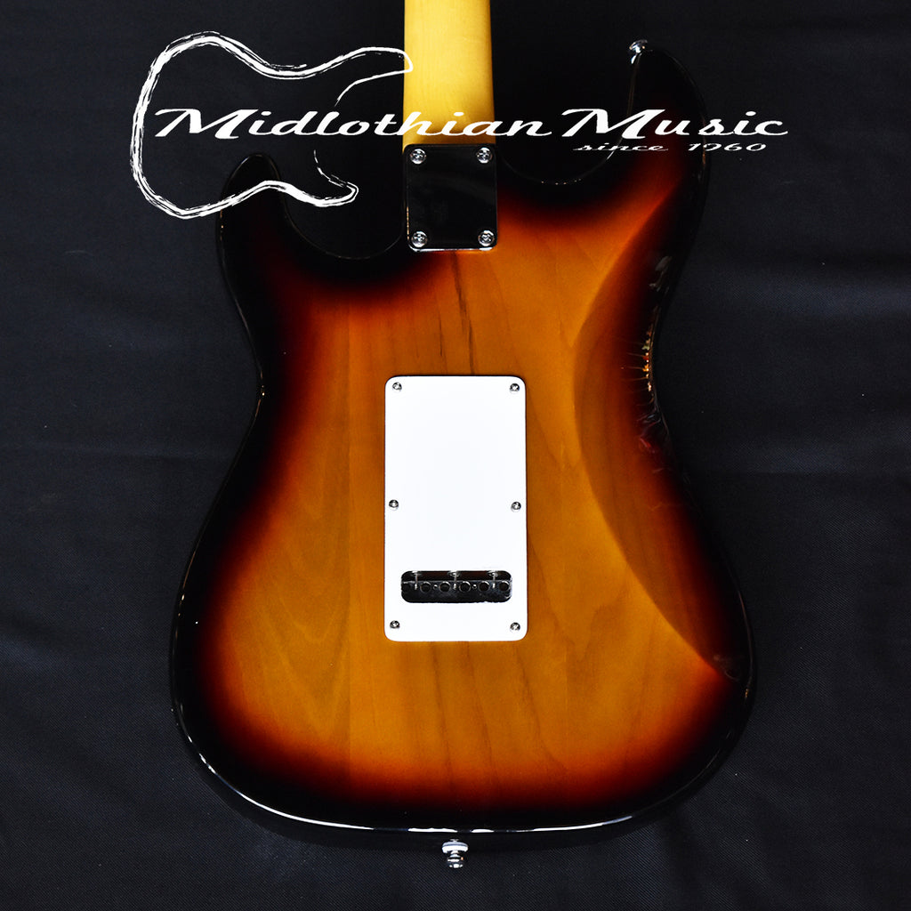 G&L Tribute Legacy Electric Guitar - 3-Tone Sunburst w/White